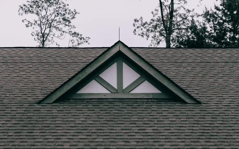 Completed roofing project