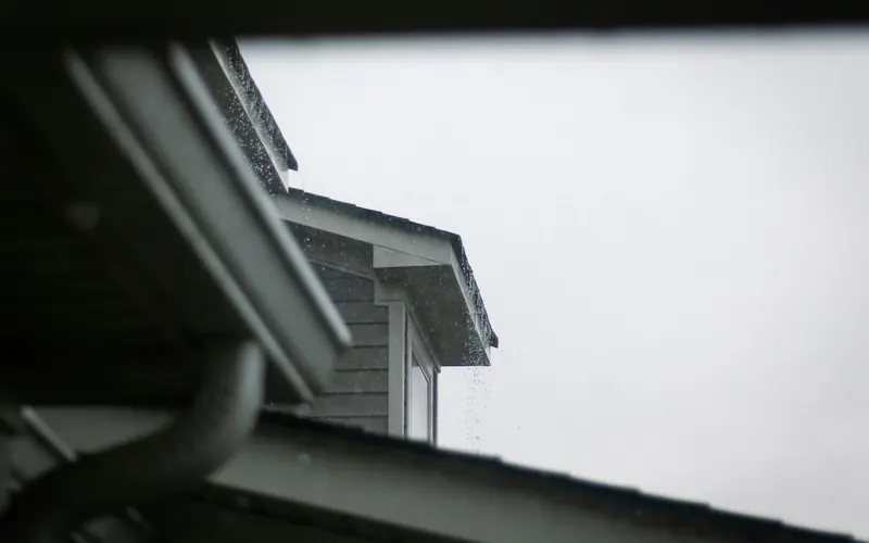 Completed roofing project
